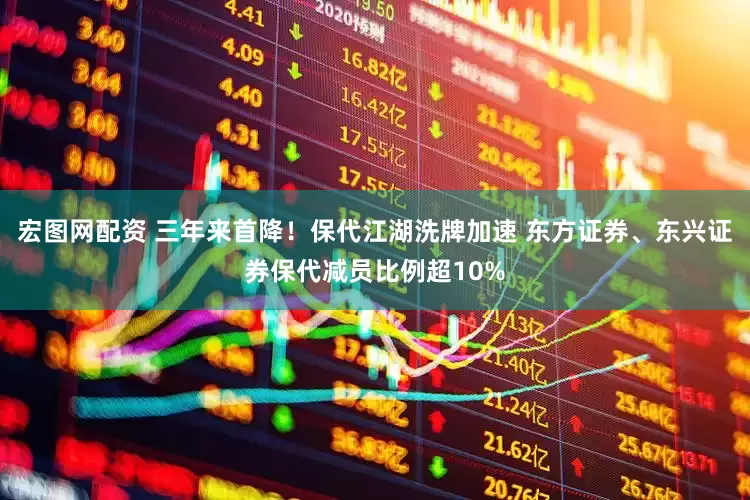 宏图网配资 三年来首降！保代江湖洗牌加速 东方证券、东兴证券保代减员比例超10%